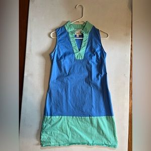 Sail to Sable size small colorblock dress